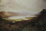 Joseph Farquharson Loch Lomond oil painting